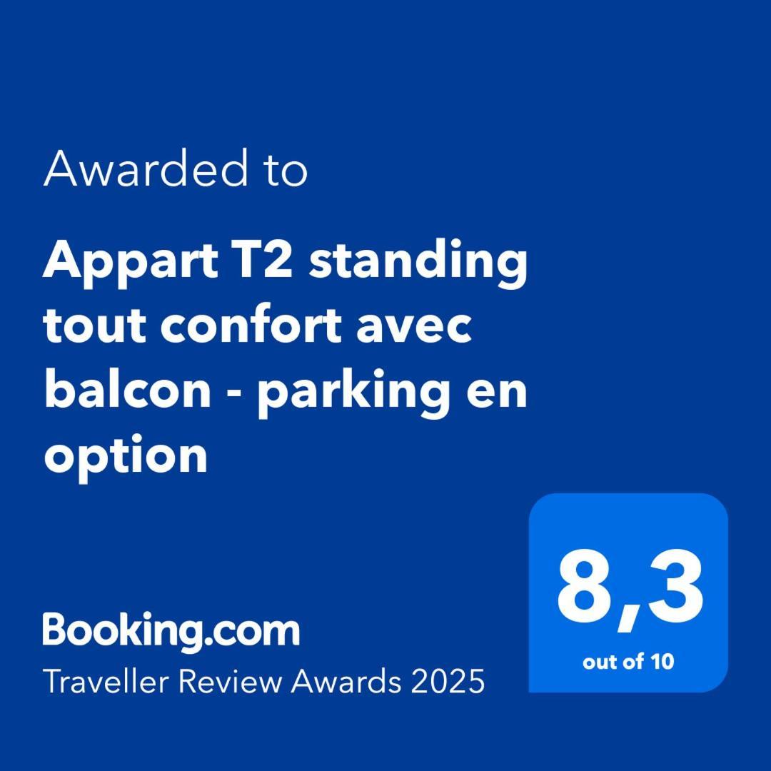 Appart T2 Standing Tout Confort Avec Balcon - Parking En Option Lyon Buitenkant foto